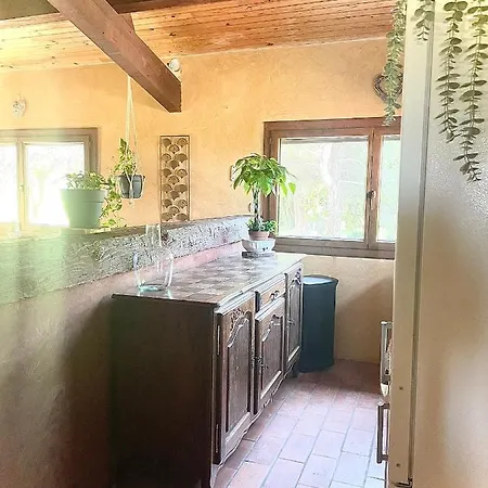 Entre Vignes Et Horizon Appartement Avec Jacuzzi Privatif Et Piscine Commune Chauffee Sablet Exterior foto