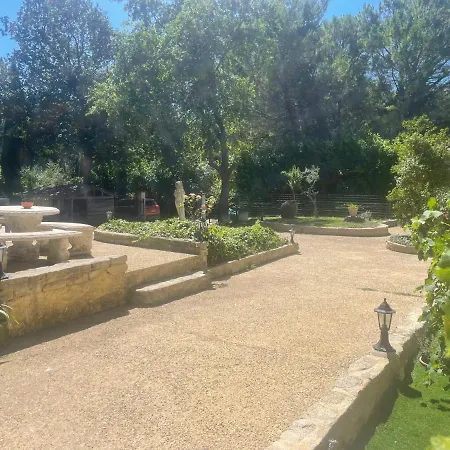 Entre Vignes Et Horizon Appartement Avec Jacuzzi Privatif Et Piscine Commune Chauffee Sablet Exterior foto