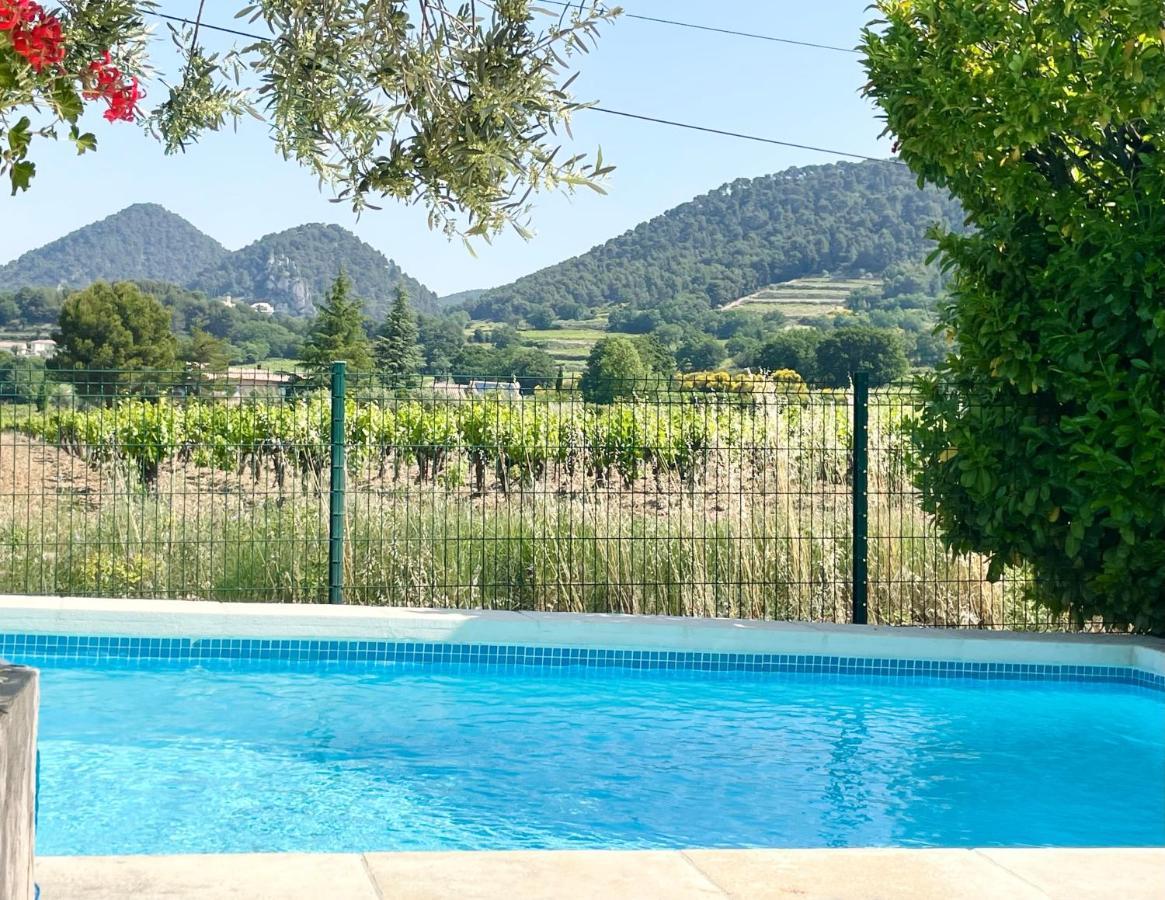 Apartment Entre Vignes Et Horizon Avec Jacuzzi Privatif Et Piscine Commune Chauffee Sablet
